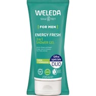 Weleda duo gel douche 3in1 energy fresh 2x200 ml