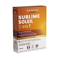 Santarome sublime soleil 2en1 gélules autobronzant x30