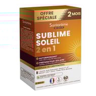 Santarome sublime soleil 2en1 gélules autobronzant x60