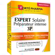 Forte pharma expert préparateur solaire 3p 1 mois x20
