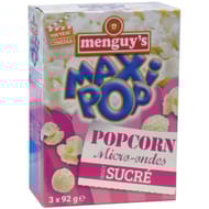 Menguy's pop corn micro-ondes sucré 3x92g