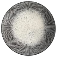 Assiette dessert atelier 21 cm coloris gris