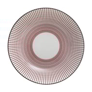 Assiette creuse lunis rouge 20.5 cm