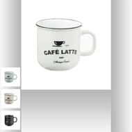 Mug émail bistrot 42 cl