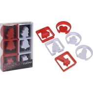 Lot de 12 emporte-pièces
