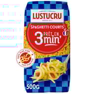 Lustucru spaghetti court cuisson rapide 500gr