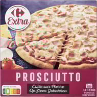 Carrefour extra pizza prosciutto cuite sur pierre 400g