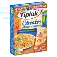 Tipiak céréales méditéranéenne 4 sachets x60g