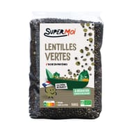 Supermoi lentilles vertes bio 500g