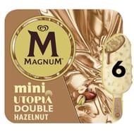 Magnum 6 mini utopia double noisette 276g