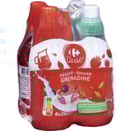 Carrefour classic' boisson saveur grenadine 4x20cl