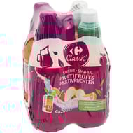 Carrefour classic' boisson saveur multifruits 4x20cl