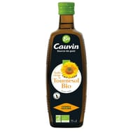 Cauvin huile vierge de tournesol bio 75cl
