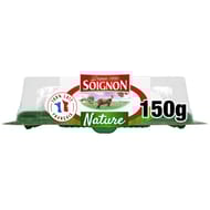 Soignon la buchette de chèvre nature 19%mg 150 g