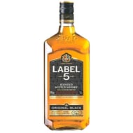 Scotch whisky label 5 original black 1.5l 40°