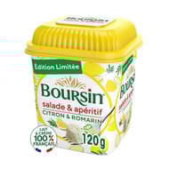 Boursin salade édition limitée citron & romarin 120g