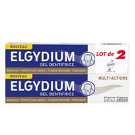 Elgydium dentifrice multi action 2x75ml