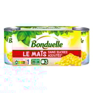 Bonduelle maïs sans sucre ajoutés 420g
