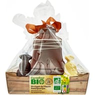 Carrefour bio vannerie cloche lait bio 140g