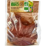 Carrefour bio poule ronde chocolat lait  bio 110g