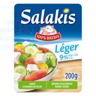 Salakis légèr au lait de brebis pasteurisé 9% mg 200 g