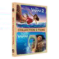 Coffret blu ray vaiana,la legende du bout du monde  + vaiana 2