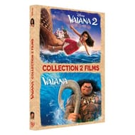 Coffret dvd vaiana,la legende du bout du monde + vaiana 2