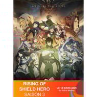 Dvd the rising of the shield hero saison 3