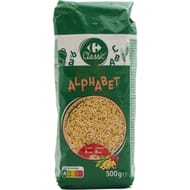 Carrefour classic' pates alphabet 500g