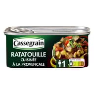 Cassegrain ratatouille cuisinée à la provençale 1/4 185g