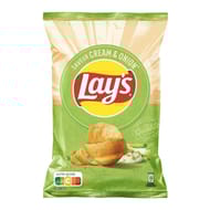 Lay's chips saveur crème et oignon 120g