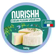 Nurishh coeur fleuri végétal - sans lactose - végan - 140g