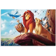 Coussin cube premium (25x25x25cm) disney le roi lion