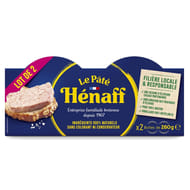 Henaff paté lot de 2x60g