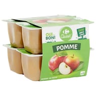 Carrefour classic compote à la pomme 8x100g