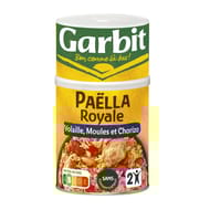 Garbit paëlla royale volaille moules chorizo - plat cuisiné 2/3 personnes 940g