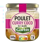 Garbit poulet curry coco 300g