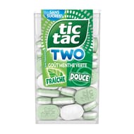 Tic tac two menthe fraîche & douce x38 - 38.5g