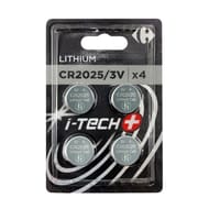 Carrefour 4 piles CR 2025 i-tech+