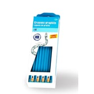 Carrefour 36 crayons graphite hb