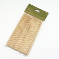 Carrefour home 50 piques brochettes bois 15cm pour barbecue