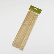 Carrefour home 50 piques à brochettes bois 30cm pour barbecue