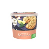 Carrefour extra rillettes de saumon 150g