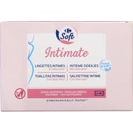 Carrefour soft intimate lingettes intimes individuelles x16