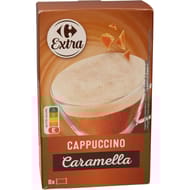Carrefour cappuccino caramel 8x17g