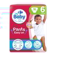Carrefour baby couches culottes pants taille 6 +16 kg x18