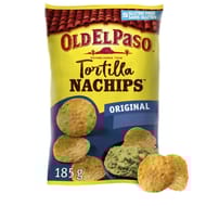 Old el paso chips std crunchy nachips 185g
