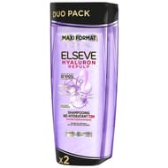 Elseve shampooing hyaluron repulp maxi format 400ml lot de 2