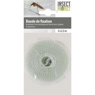 Insect protect bande de fixation autocollante pour moustiquaire 2x2,5 m