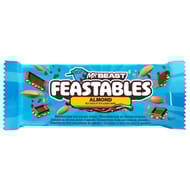 Mr beast feastables tablette chocolat au lait avec éclats d'amandes - 60G